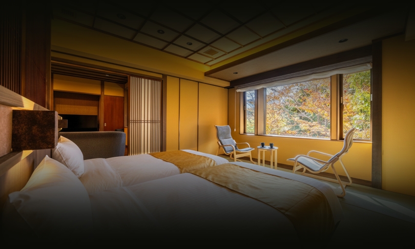 和モダンスイートで過ごす極上のひととき